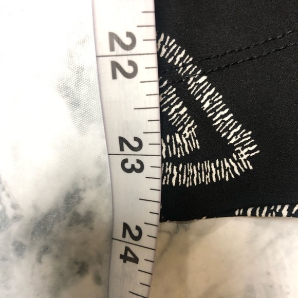 Clara Sun Woo Black White Pull On Pants Size S - Picture 5 of 5